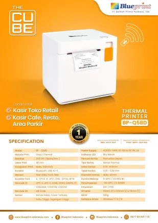 Berita PRINTER THERMAL KASIR 58MM Q58D