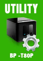 Manual Driver Utility Tools  Firmware V10026 Printer T80P thumbnail utility bp t80p