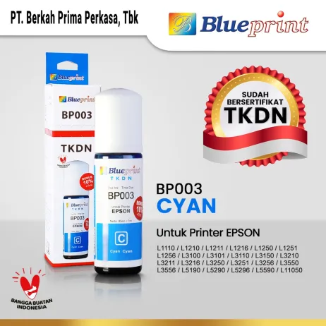 Tinta Epson Tinta Epson 003 BLUEPRINT TKDN For Printer Epson 72ml Cyan  Biru whatsapp image 2024 05 31 at 11 04 16 1