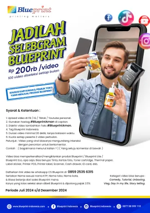 Berita JADILAH SELEBGRAM BLUEPRINT